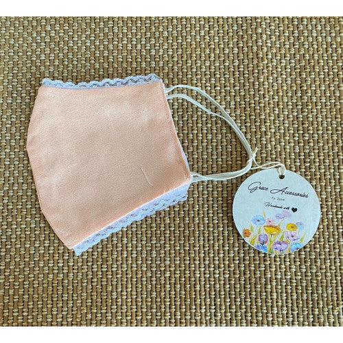 Pink Face Mask- Grace Accessories