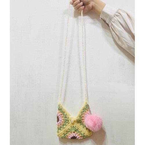 Floral cute mini pearl sling - Craft and Creations Nagaland