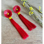 Flower Child-Tribal Ethnic Earrings (Medium)
