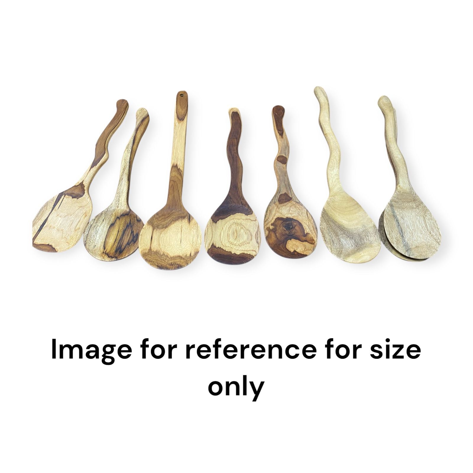Medium Curve Ladle Teak (1pc) - Custom Creations