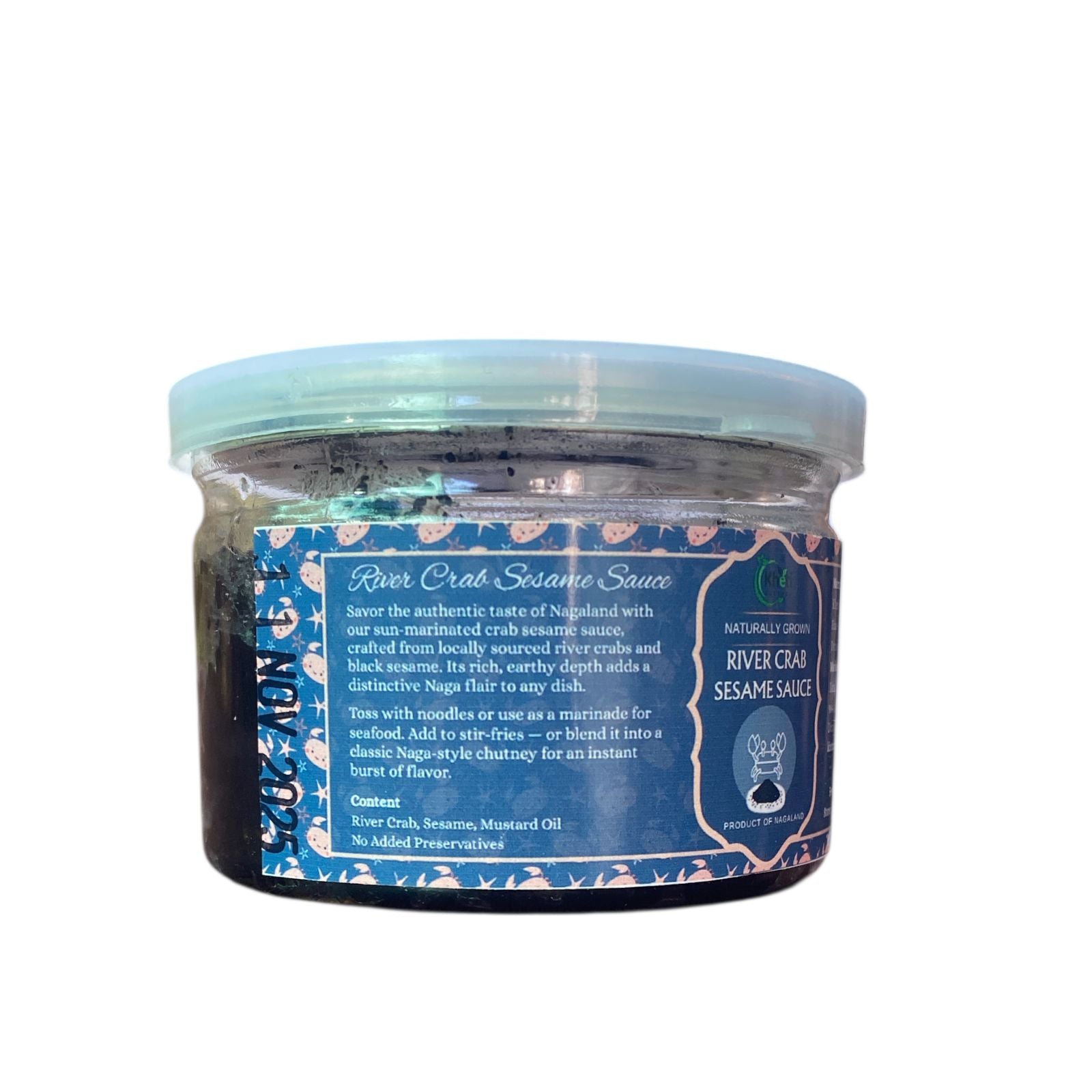 River Crab Sesame Sauce can 100gms Kheti Culture