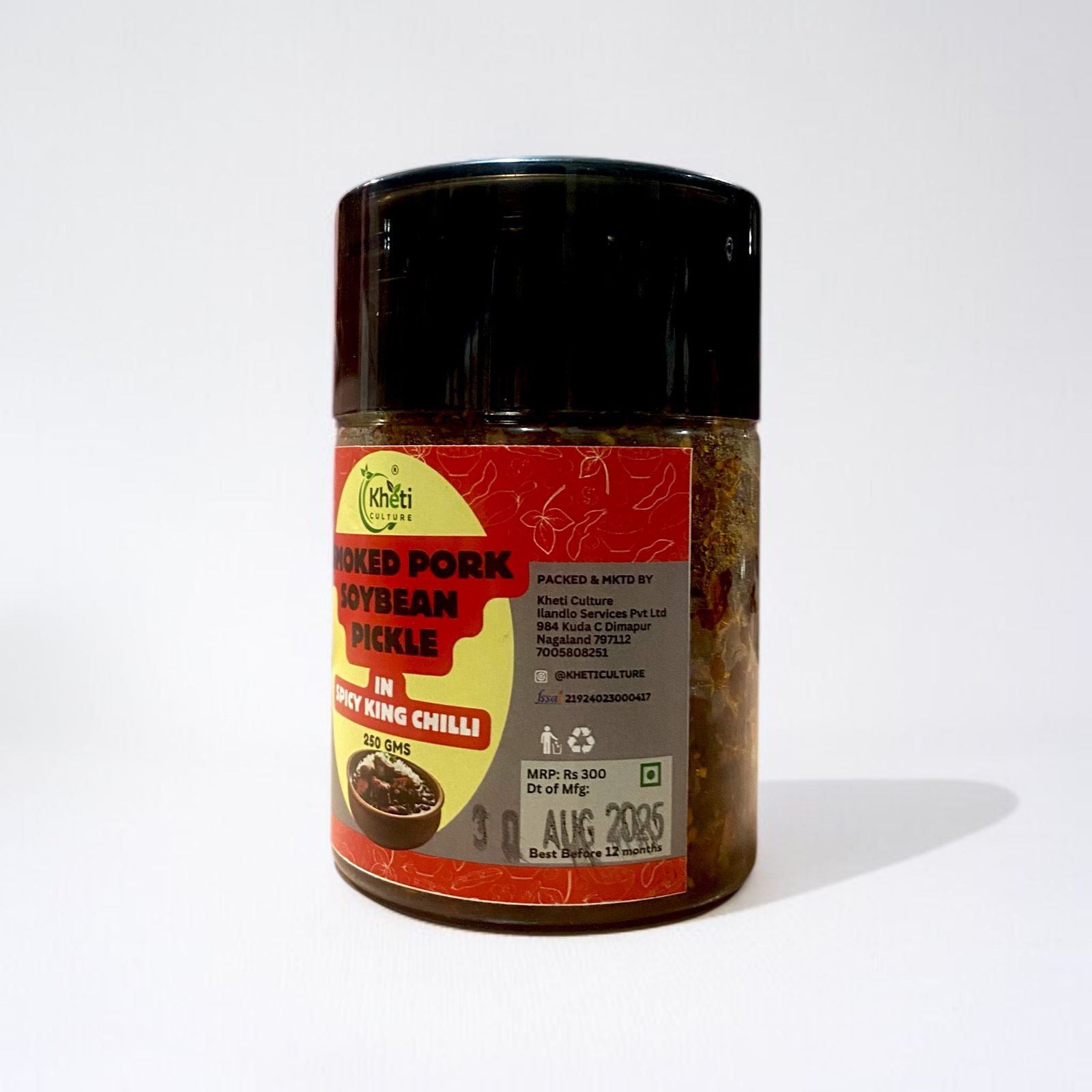 Smoked Pork in Soybean Pickle-Kheti Culture