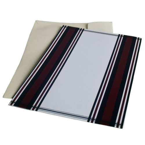 soyachunks Tribal ziliangrong naga shawl white and Red greeting cards