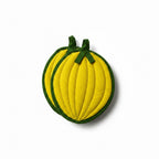 Yellow lemon padded pot holder- prodigal home